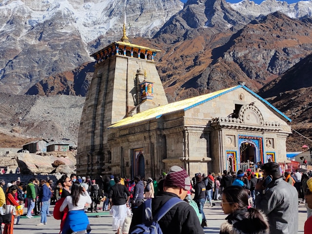 kedarnath temple which we cover in our kedarnath package